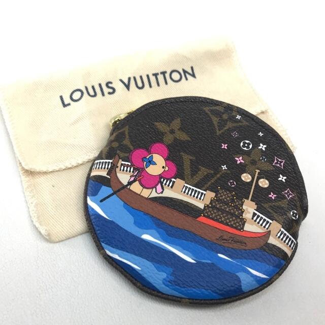 ルイヴィトン LOUIS VUITTON ポルトモネロン M68485  モノグラム ヴィヴィエンヌ コインケース モノグラムキャンバス マルチカラー ブラウン×マルチカラー 美品