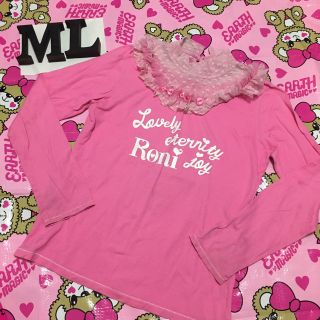 ロニィ(RONI)の🌸RONI🌸レースTシャツ🌸ML(Tシャツ/カットソー)