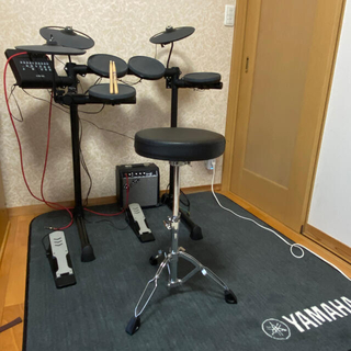 ヤマハ(ヤマハ)の専用 YAMAHA DTX 400K 電子ドラムセット （付属品多数）(電子ドラム)
