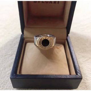 ブルガリ(BVLGARI)のブルガリ 18K オニキス　リング(リング(指輪))