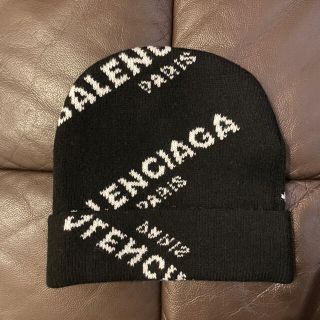 バレンシアガ(Balenciaga)のBALENCIAGA(バレンシアガ) ロゴビーニー・ニット帽(ニット帽/ビーニー)