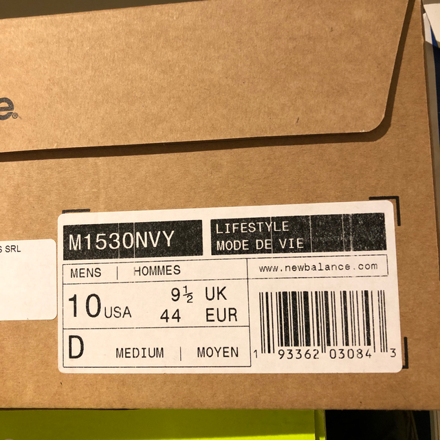 New Balance(ニューバランス)のnewbalance M1530NVY us10 メンズの靴/シューズ(スニーカー)の商品写真