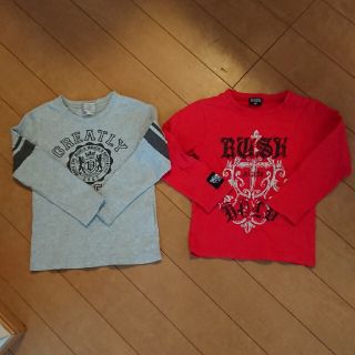 子供服 110センチ 男の子2枚セット(Tシャツ/カットソー)