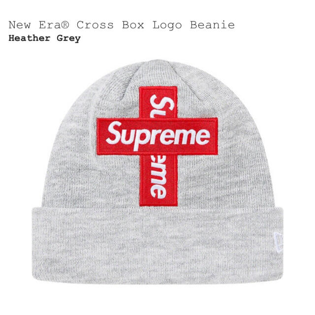 Supreme New Era Cross Box Logo Beanie