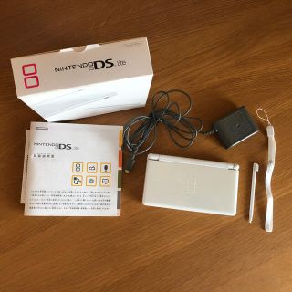 ニンテンドーDS(ニンテンドーDS)のニンテンド-DS LITE クリスタルホワイト 本体(携帯用ゲーム機本体)