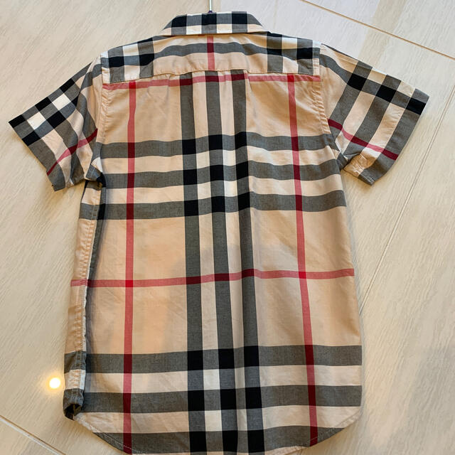 BURBERRY(バーバリー)のBURBERRY CHILDREN 半袖Yシャツ　116cm 6Y キッズ/ベビー/マタニティのキッズ服男の子用(90cm~)(Tシャツ/カットソー)の商品写真