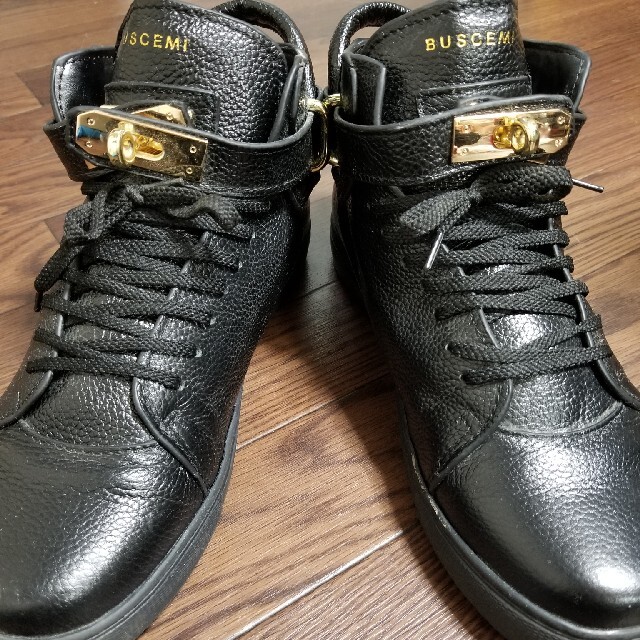 BUSCEMI  ハイカットスニーカー 黒