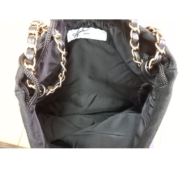 ANELA TOKYO 巾着　チェーンバッグ レディースのバッグ(クラッチバッグ)の商品写真