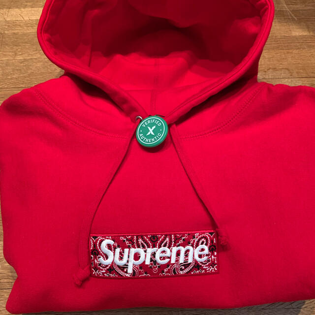 supreme Bandana Box バンダナ ボックス ロゴ パーカー