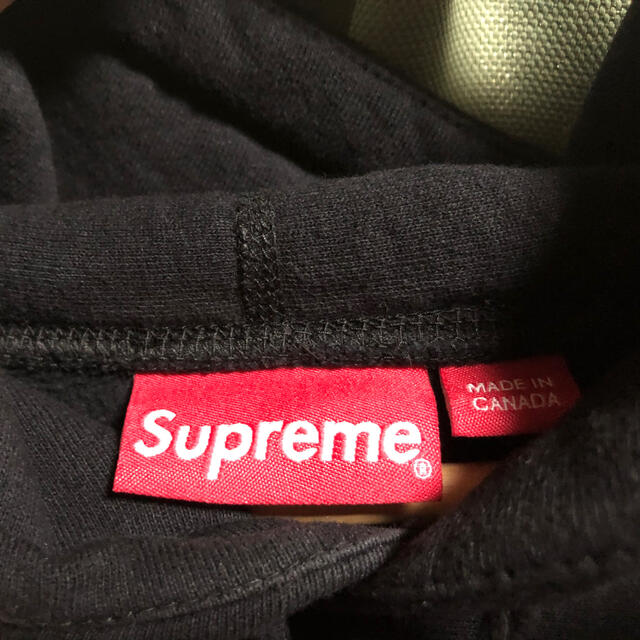 Supreme(シュプリーム)のsupreme classic ad hooded sweatshirt M メンズのトップス(パーカー)の商品写真