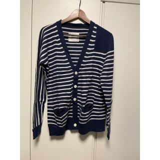 Sacai サカイ Border Cardigan ボーダー カーディガン ネイビー/ホワイト 15-00930M