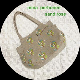 ミナペルホネン(mina perhonen)の専用です❤️ミナペルホネン❤︎マザーズバッグM❤︎sand rose❤︎(バッグ)