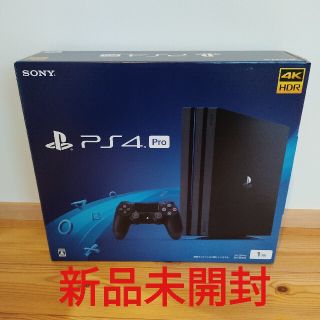 プレイステーション4(PlayStation4)の新品 SONY PlayStation4 Pro 本体 CUH-7200BB01(家庭用ゲーム機本体)