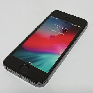 アップル(Apple)のiPhone5s 16GB au版 スペースグレイ(スマートフォン本体)