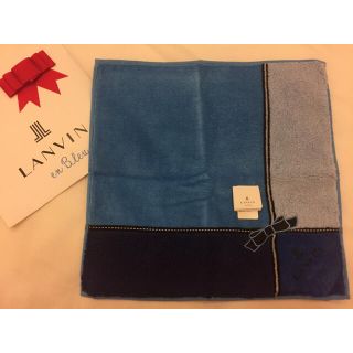 ランバンオンブルー(LANVIN en Bleu)のLANVIN en Bleu ハンドタオル(ハンカチ)