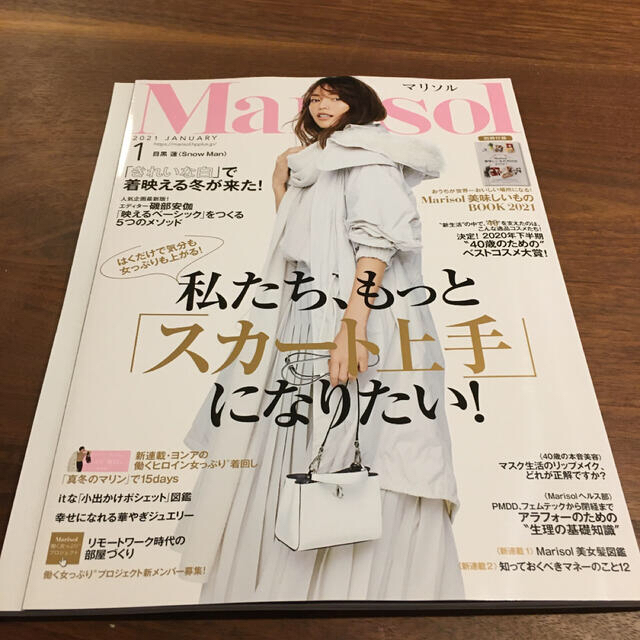 Marisol 1月号　ななな様専用 エンタメ/ホビーの雑誌(ファッション)の商品写真