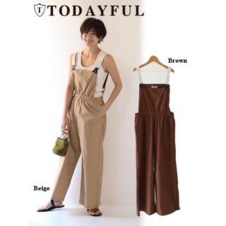 トゥデイフル(TODAYFUL)の★セール★ 完売  Double Suspenders Salopette(サロペット/オーバーオール)