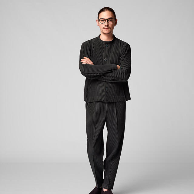 直営店に限定 ISSEY MIYAKE - homme plisse rock セットアップ