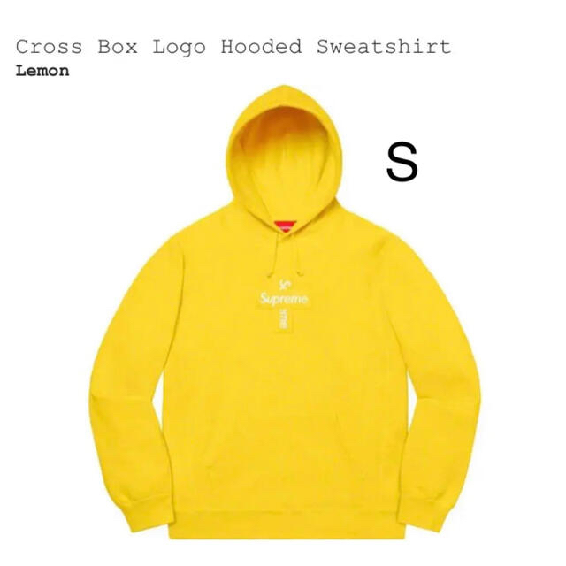 SカラーSupreme Cross Box Logo Hooded Sweatshirt