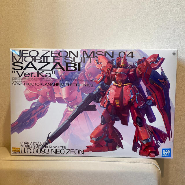 MG MSN-04 サザビー Ver.Ka 機動戦士ガンダム 逆襲のシャア - 模型