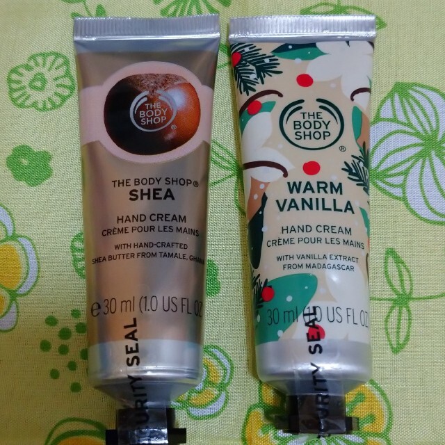 BODY SHOP ハンドクリーム2本セット