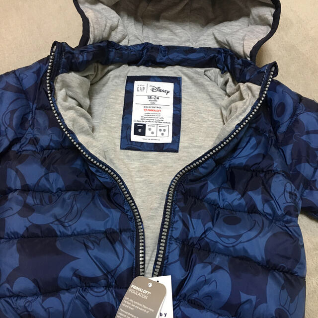 babyGAP(ベビーギャップ)の新作 新品 ❤️ ベビーギャップ ディズニー ミッキー  ダウン アウター  キッズ/ベビー/マタニティのキッズ服男の子用(90cm~)(ジャケット/上着)の商品写真