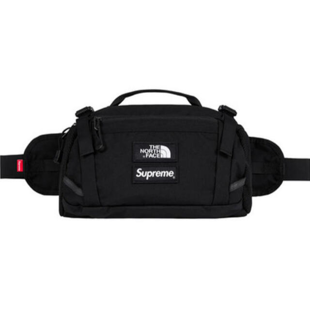 supreme TNF EXPEDITION WAIST BAG 黒