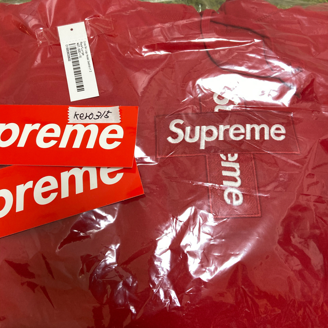 Supreme Cross Box Logo Hooded Sweatshirt