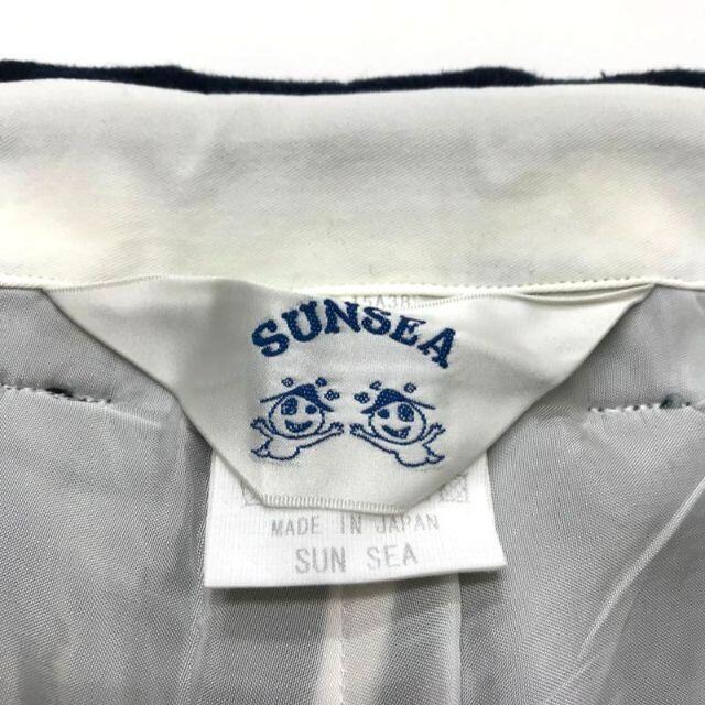 SUNSEA(サンシー)のSUNSEA サンシー 15aw カットオフメルトンパンツ ネイビー 3 メンズのパンツ(ワークパンツ/カーゴパンツ)の商品写真