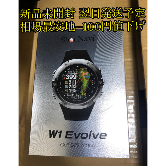 Shot Navi W1 Evolve 新品未開封 ショットナビ エボルブ-