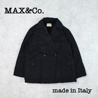 マックスアンドコー(Max & Co.)のMAX&Co. マックスアンドコー イタリア製 ナイロンブルゾン ダブル レア(ブルゾン)