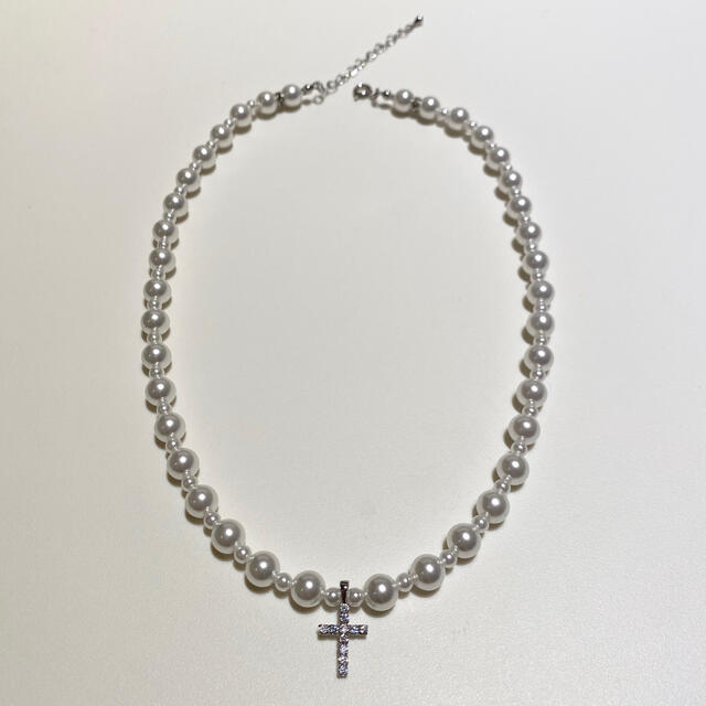 KAPITAL(キャピタル)のpearl beads necklace パールビーズネックレス メンズのアクセサリー(ネックレス)の商品写真