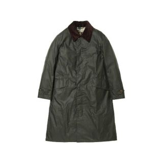 バーブァー(Barbour)のBARBOUR SINGLE BLESTED COAT サイズ38 美品(ステンカラーコート)