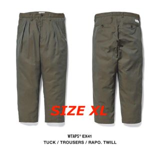 ダブルタップス(W)taps)のWTAPS 20AW TUCK /TROUSERS / RAPO. TWILL(ワークパンツ/カーゴパンツ)