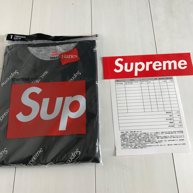 Supreme(シュプリーム)のSupreme®/Hanes® Thermal Crew メンズのトップス(Tシャツ/カットソー(七分/長袖))の商品写真