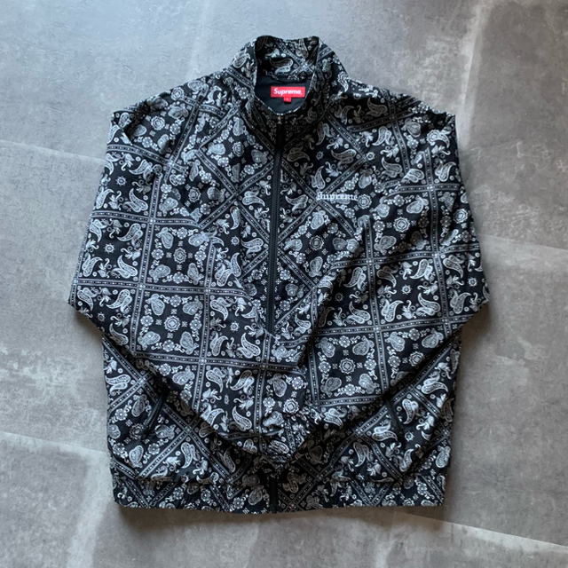 supreme bandana track jacket