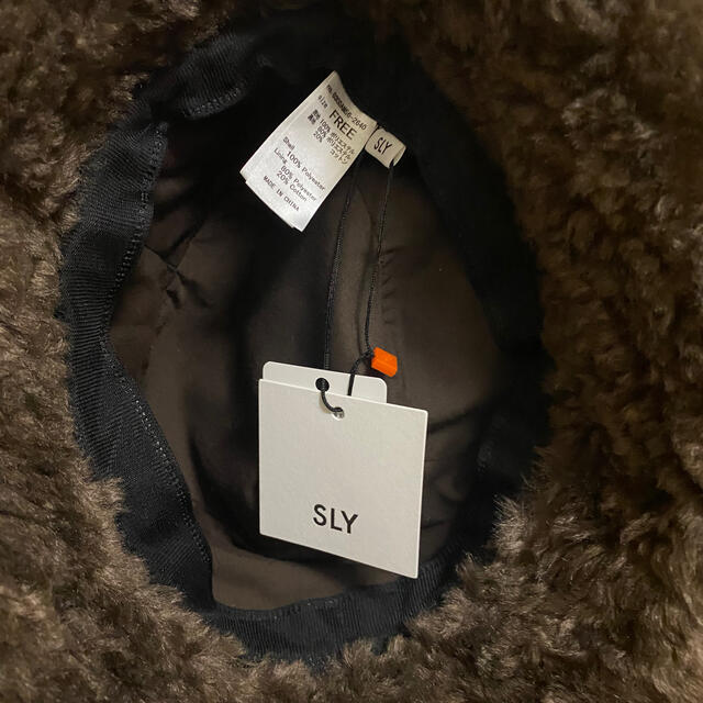 SLY(スライ)のECO FUR ハット/エコファーハット レディースの帽子(ハット)の商品写真