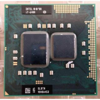 Intel Core i7 640M CPU 完動品(PCパーツ)