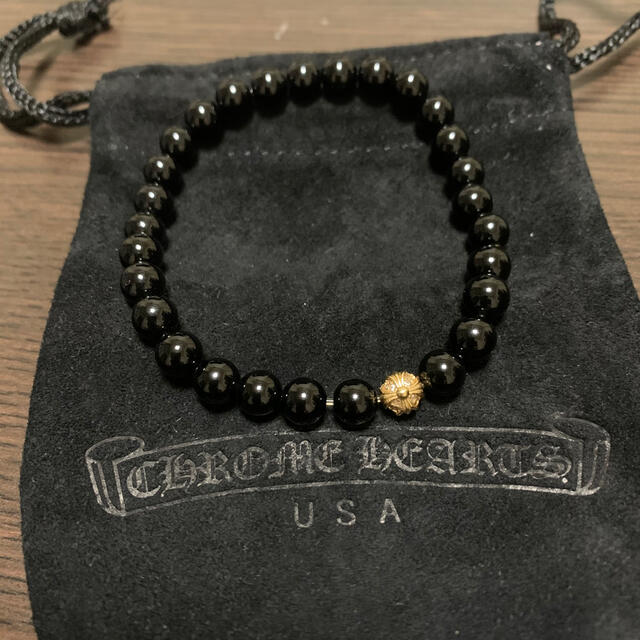 Chrome Hearts - 【値下げ中】クロムハーツ 22k 6mm オニキス ビーズ ...