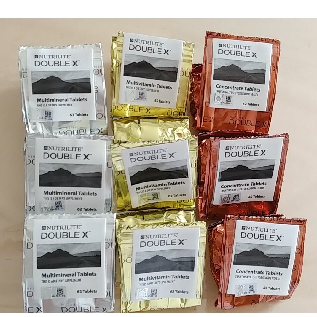 アムウェイ ダブルX 3箱 新品 トリプルX お得!!! 食品/飲料/酒 健康