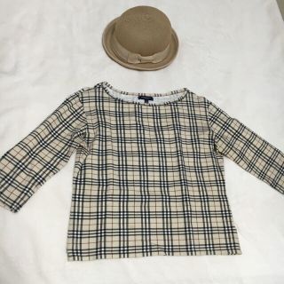 バーバリー(BURBERRY)の早い者勝！お洒落可愛いバーバリーカットソー(カットソー(長袖/七分))