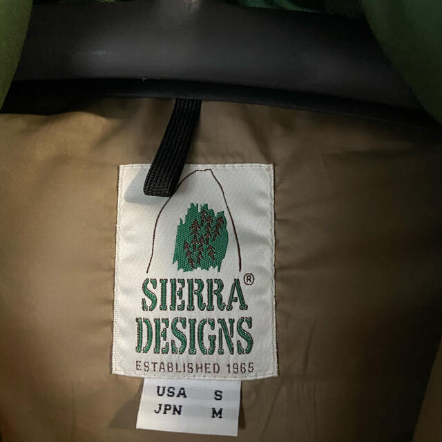 SIERRA DESIGNS(シェラデザイン)のシエラデザイン　ダウンベスト メンズのジャケット/アウター(ダウンベスト)の商品写真