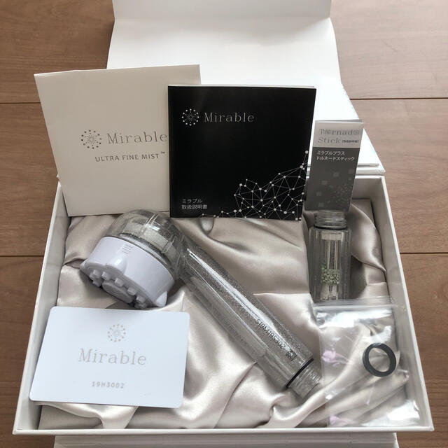 正規品 Mirable science ミラブルプラス シャワーヘッド 【超歓迎