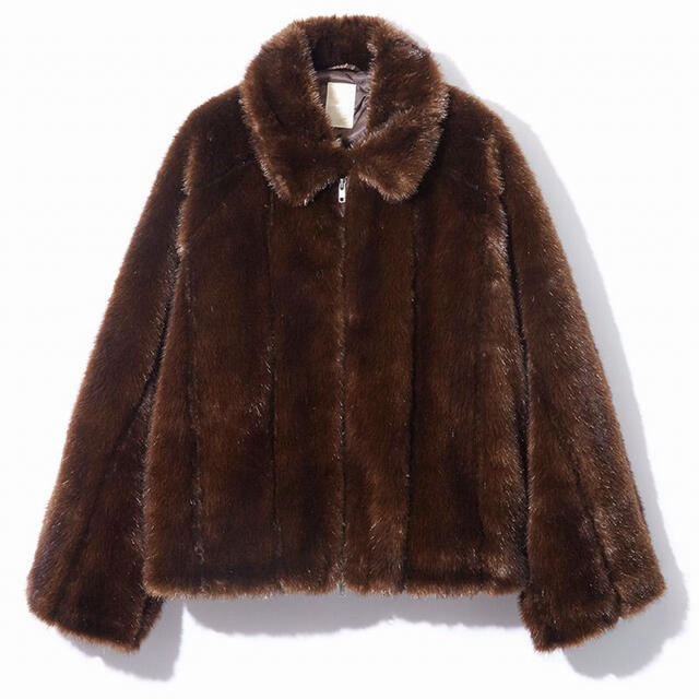 LEINWANDE faux far coat毛皮/ファーコート