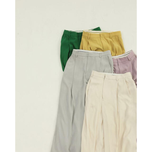 TODAYFUL(トゥデイフル)の★セール★【完売】 Georgette Rough Trousers レディースのパンツ(カジュアルパンツ)の商品写真