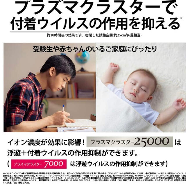 SHARP シャープ プラズマクラスター KI-JX75-W | www.jarussi.com.br