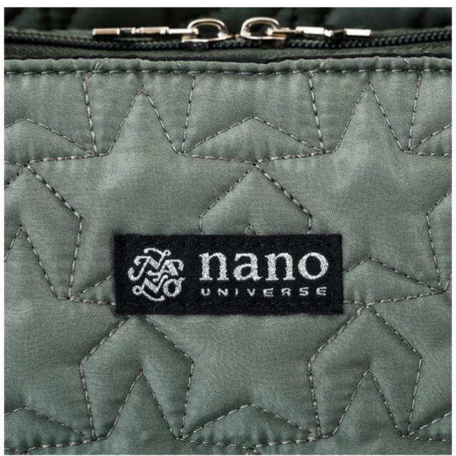 nano・universe(ナノユニバース)のｎａｎｏ　ＵＮＩＶＥＲＳＥ　１０Ｐｏｃｋｅｔｓ軽量キルティングショルダーバッグＢ エンタメ/ホビーの本(ファッション/美容)の商品写真