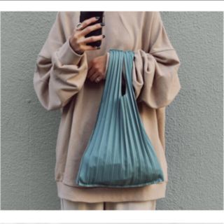 アンティカ(antiqua)のantiqua mini pleats bag (トートバッグ)