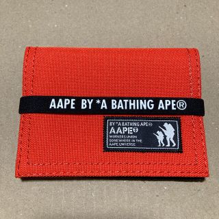 アベイシングエイプ(A BATHING APE)のAAPE BY A BATHING APE エイプ カードケース(パスケース/IDカードホルダー)