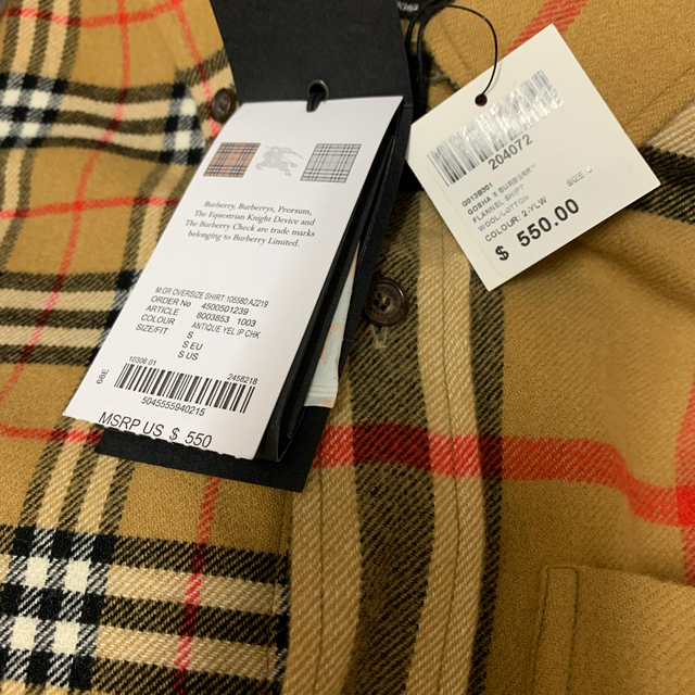 BURBERRY(バーバリー)のGosha Rubchinskiy × Burberry ゴーシャ バーバリー メンズのトップス(シャツ)の商品写真